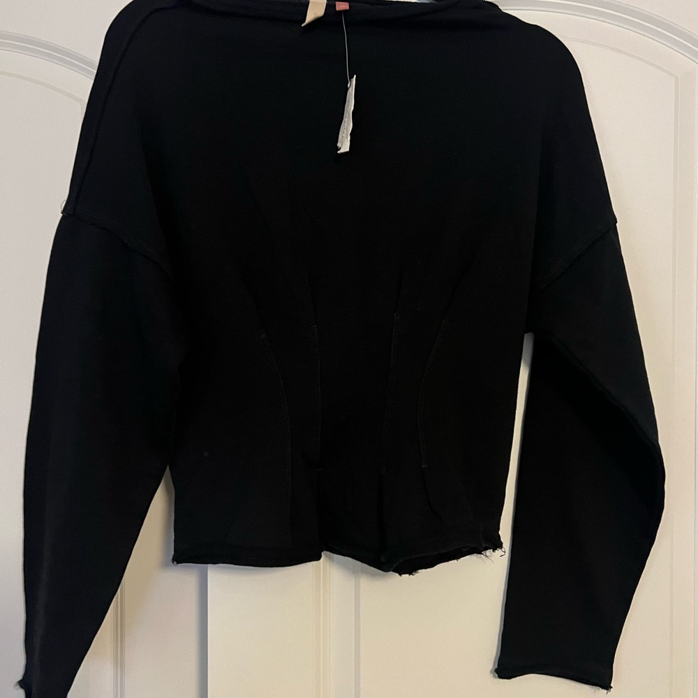 Anthropologie Pilcro Black Women's sweatshirt